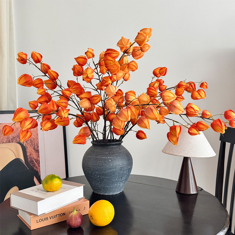 Home Decor Event - Artificial 1m Lantern Flower Branch Wedding