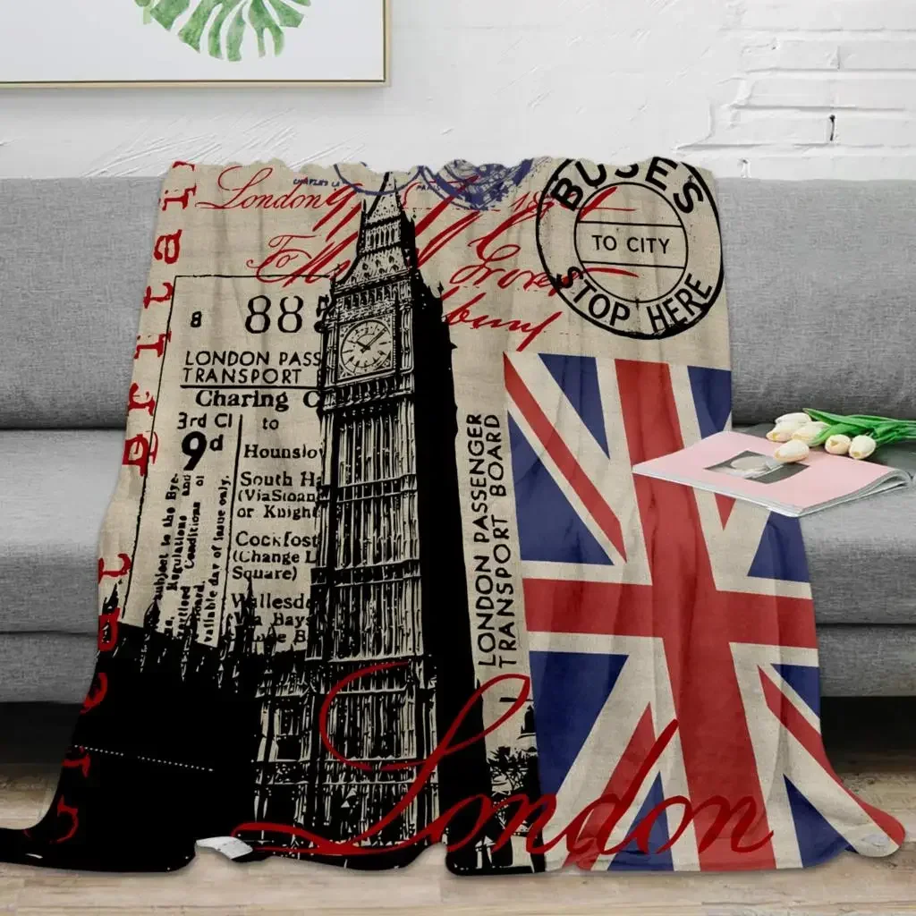 Home Decor London - London Great Britain Big Ben Flag