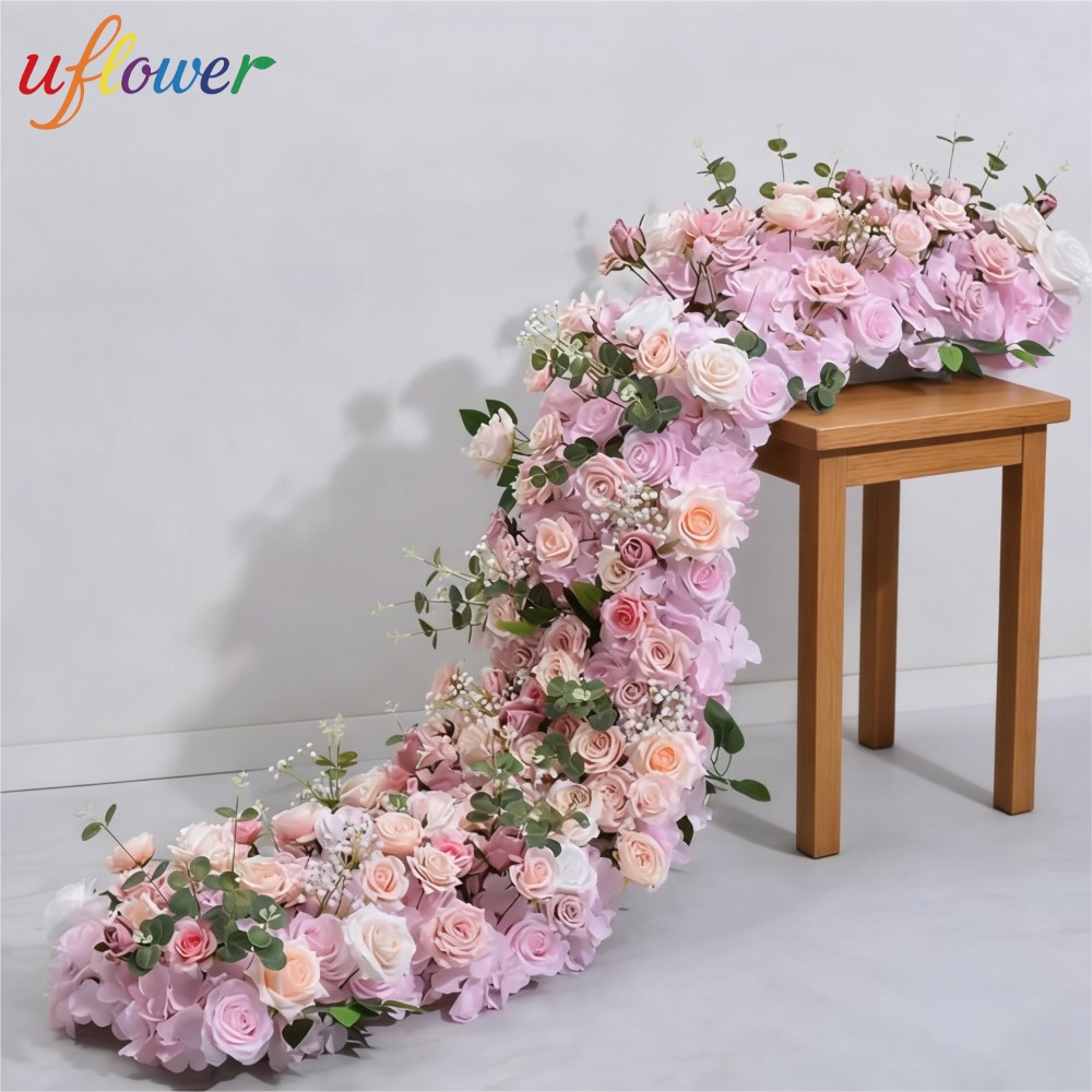Home Decor Event - Uflower Artificial Flower Flower Row Wedding
