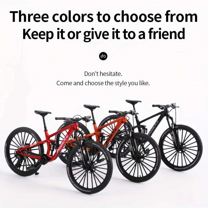 Home Decor On Wheels - 1:6 scale road bicycle model toy,