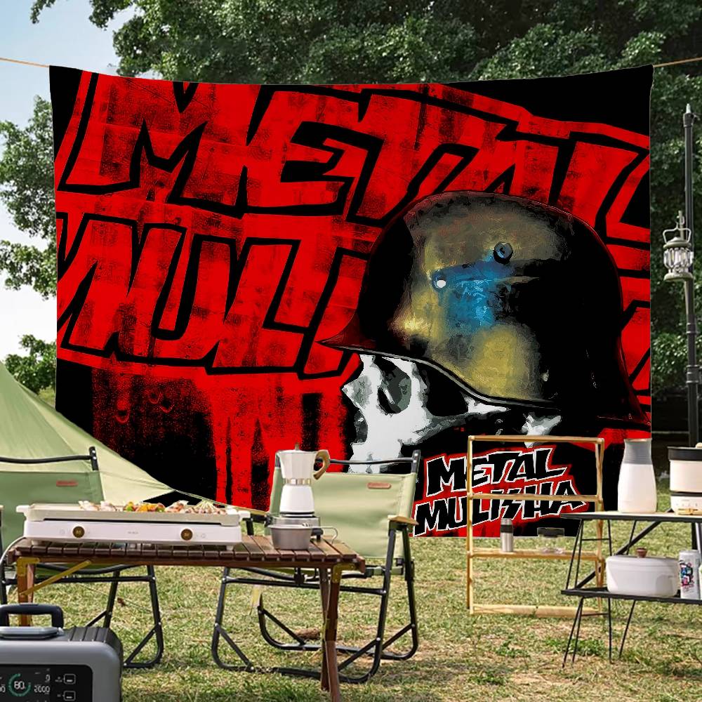 Home Decor Logo - LOGO M-Metal M-Mulisha Printed Large Flag