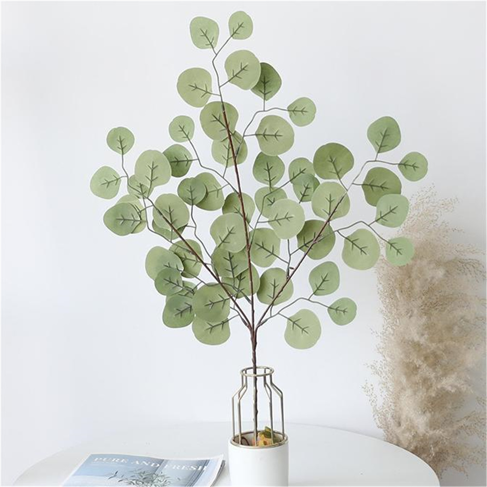 Home Decor Scrap - Eucalyptus Leaf Vine Artificial Plants Christmas