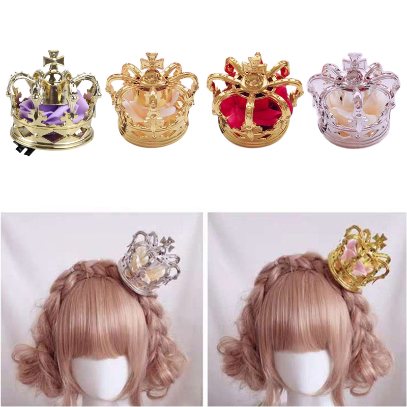 Home Decor Handicraft - Princess 3D Tiara Crown Luxuries Artificial