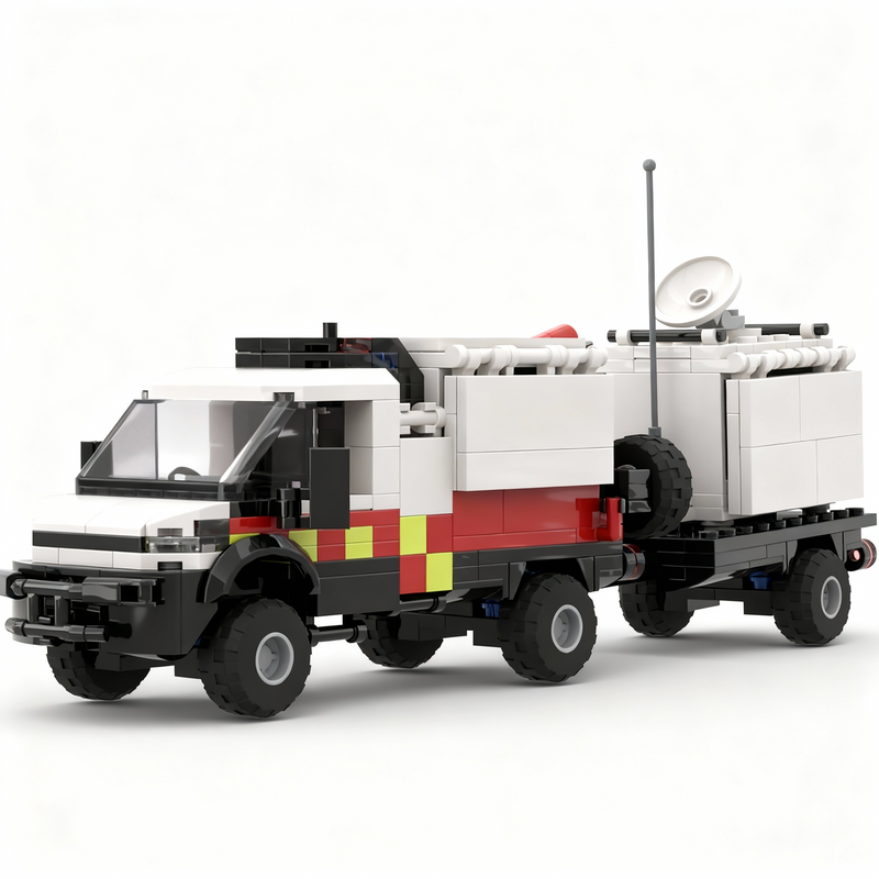 Home Decor On Wheels - 501PCS MOC Creative Model Cell On