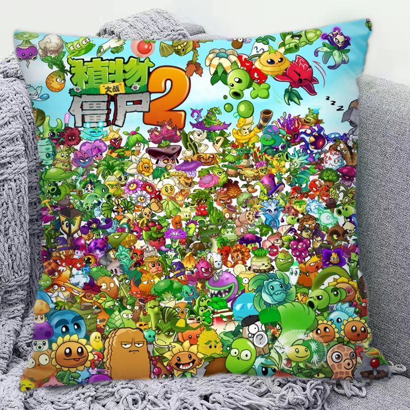 Plants Vs. Zombies Cute Cartoo - Home Decor Sofa review and price