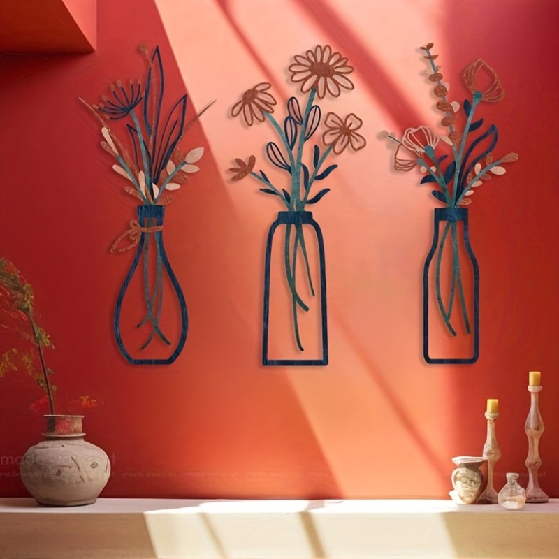 3 Large Floral Wall Art Sculpt - Home Decor Event review and price