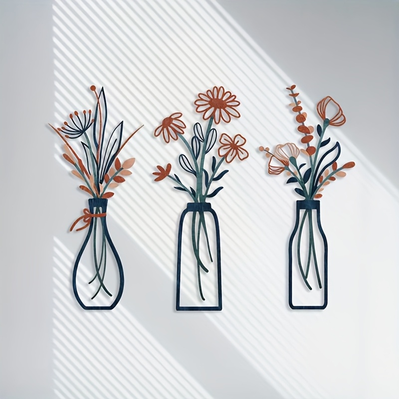 3 Large Floral Wall Art Sculpt - Home Decor Event review and price