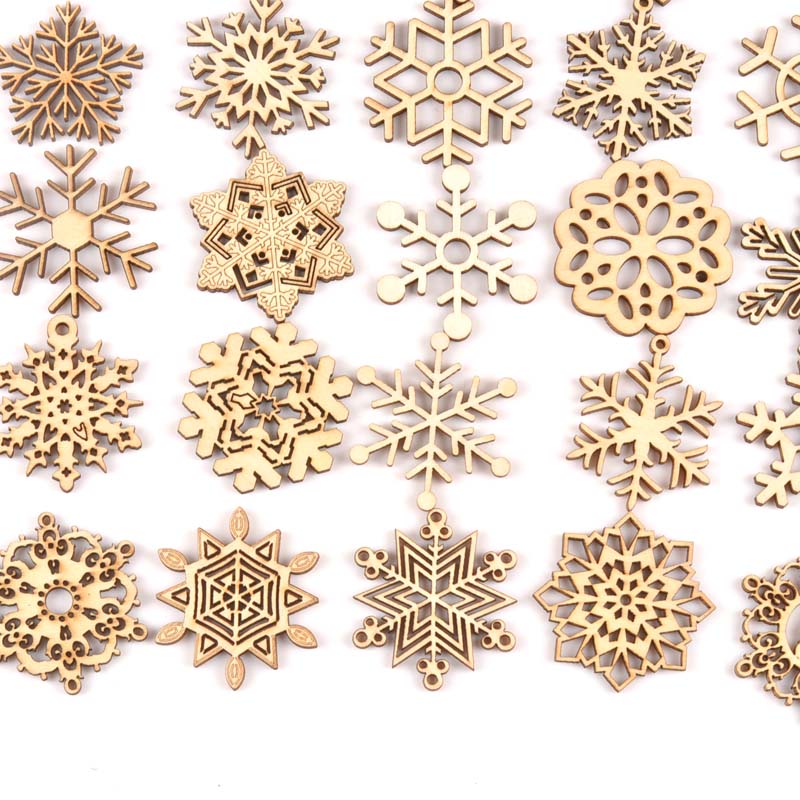10pcs mix christmas snowflake  - Home Decor Scrap review and price