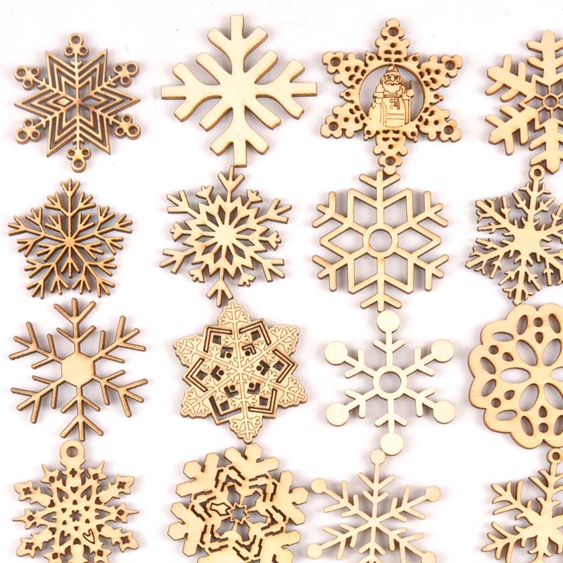 10pcs mix christmas snowflake  - Home Decor Scrap review and price