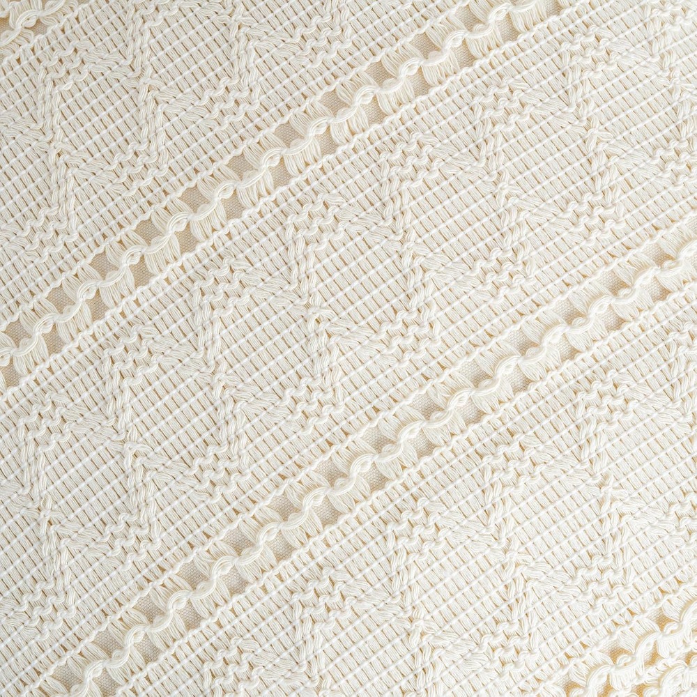Boho Cream Lumbar Pillow Cover - Home Decor Sofa review and price