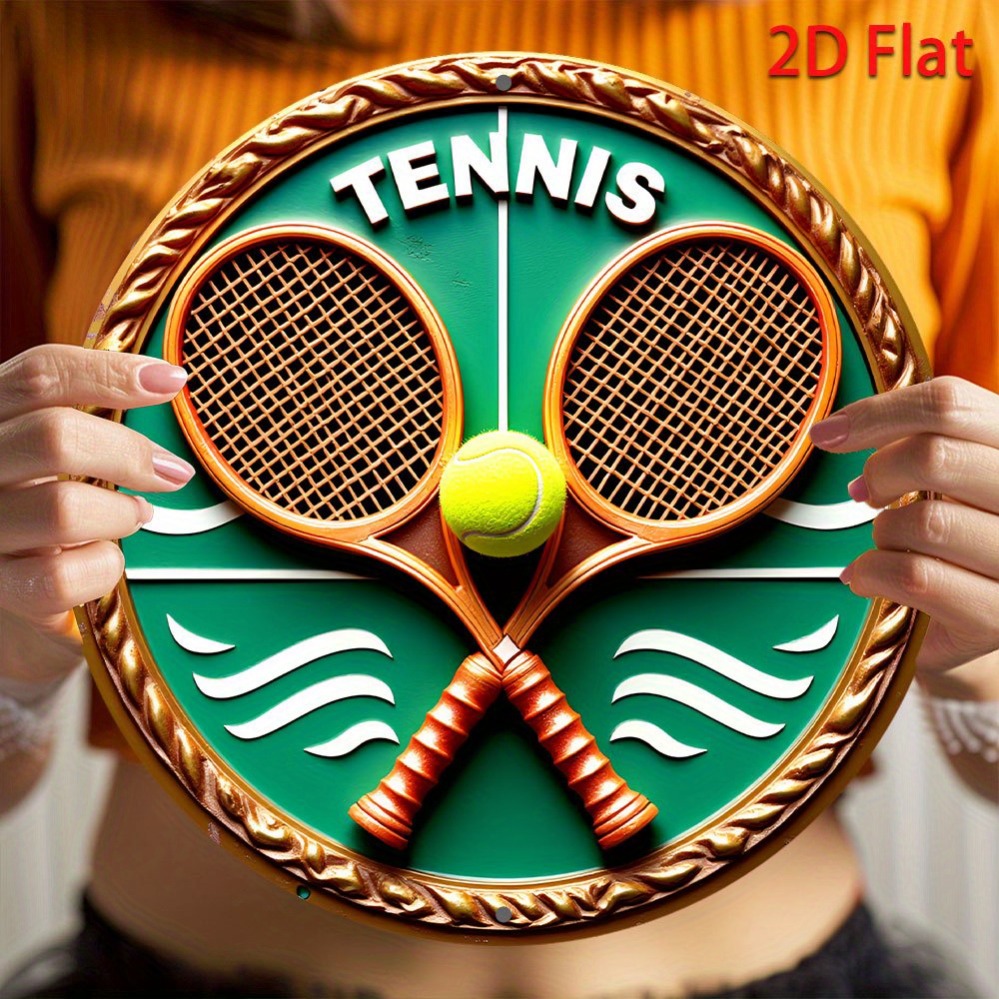 1 Piece of Retro Tennis Match  - Home Decor Logo review and price