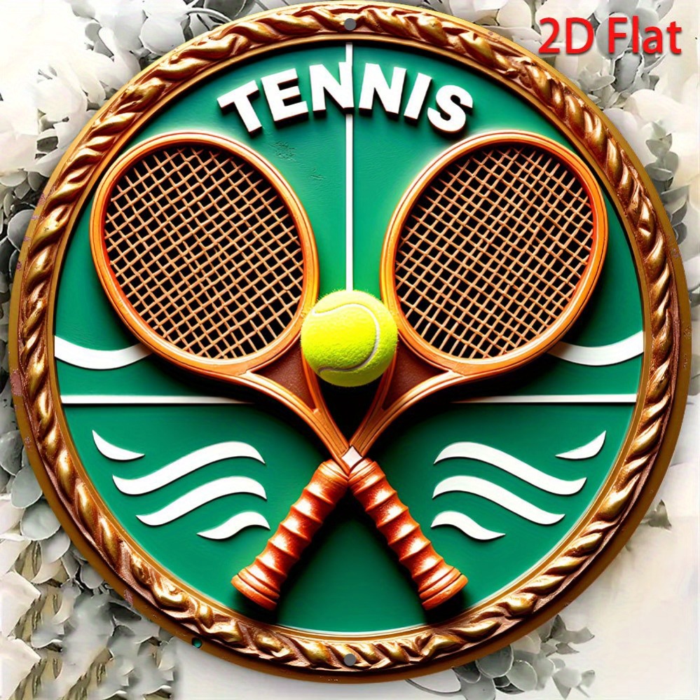1 Piece of Retro Tennis Match  - Home Decor Logo review and price