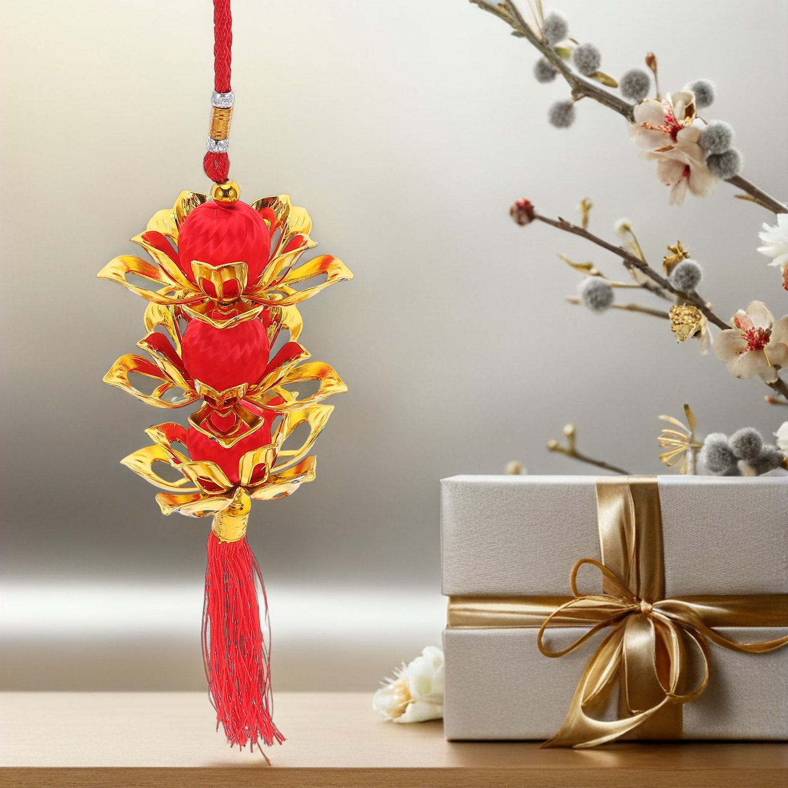 Festive Lotus Lantern with Vib - Home Decor Event review and price