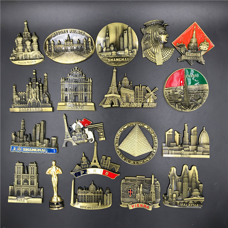France Paris Metal 3D Cute Mag - Home Decor London review and price