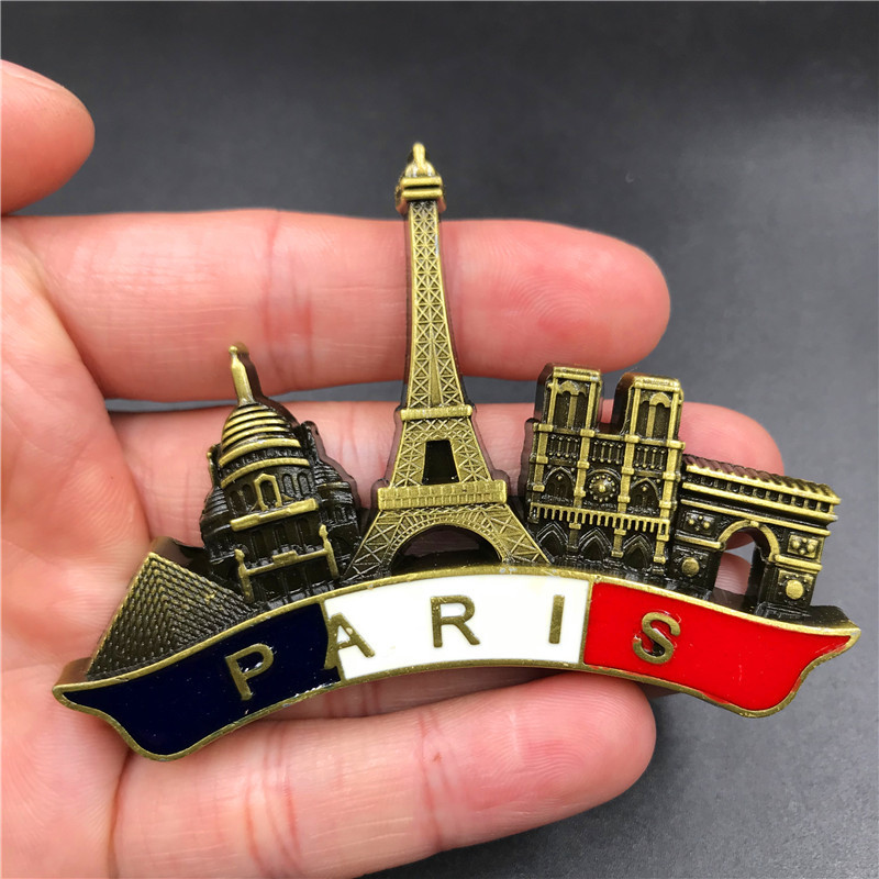 France Paris Metal 3D Cute Mag - Home Decor London review and price