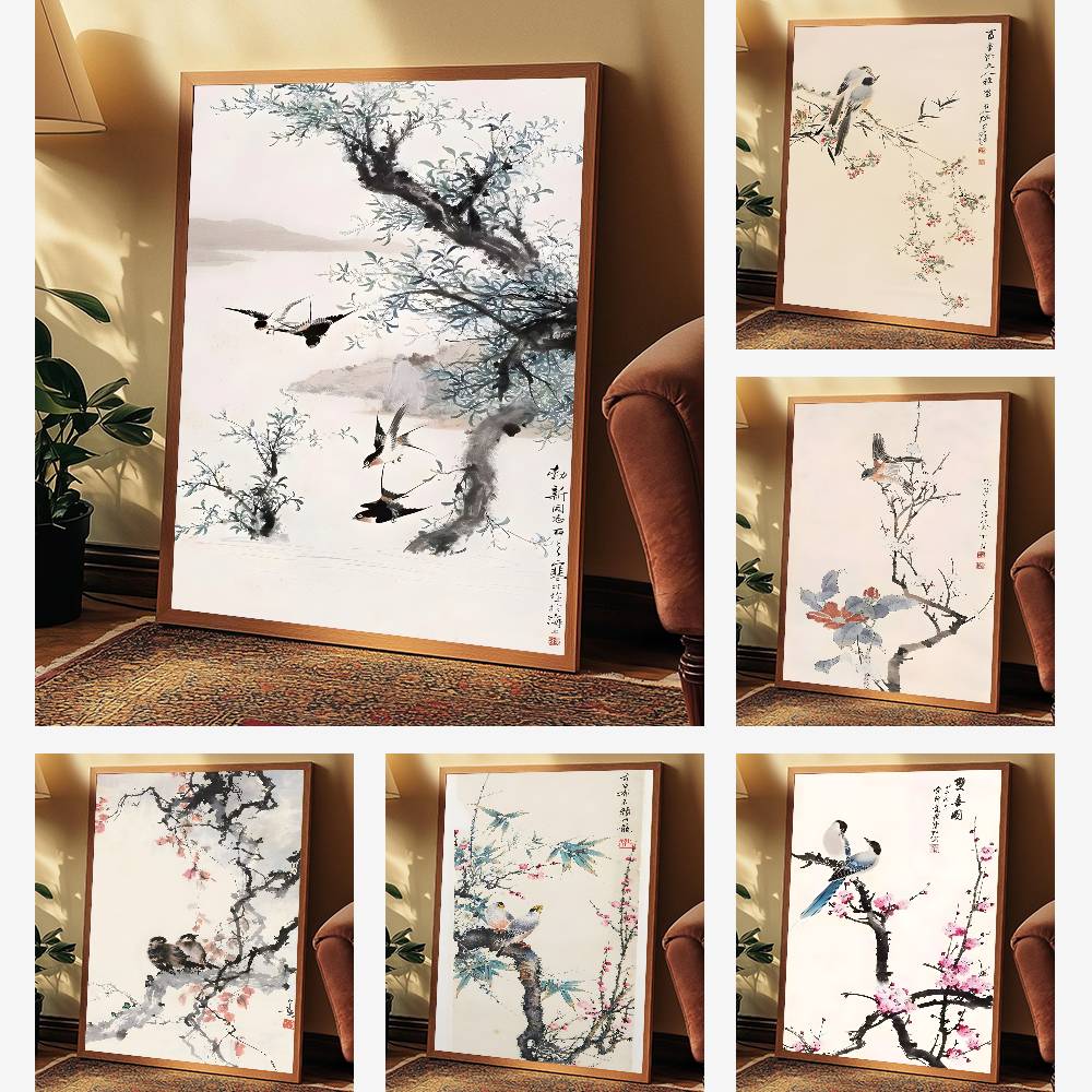 1pc frameless ChineseStyle Flo - Home Decor Japandi review and price