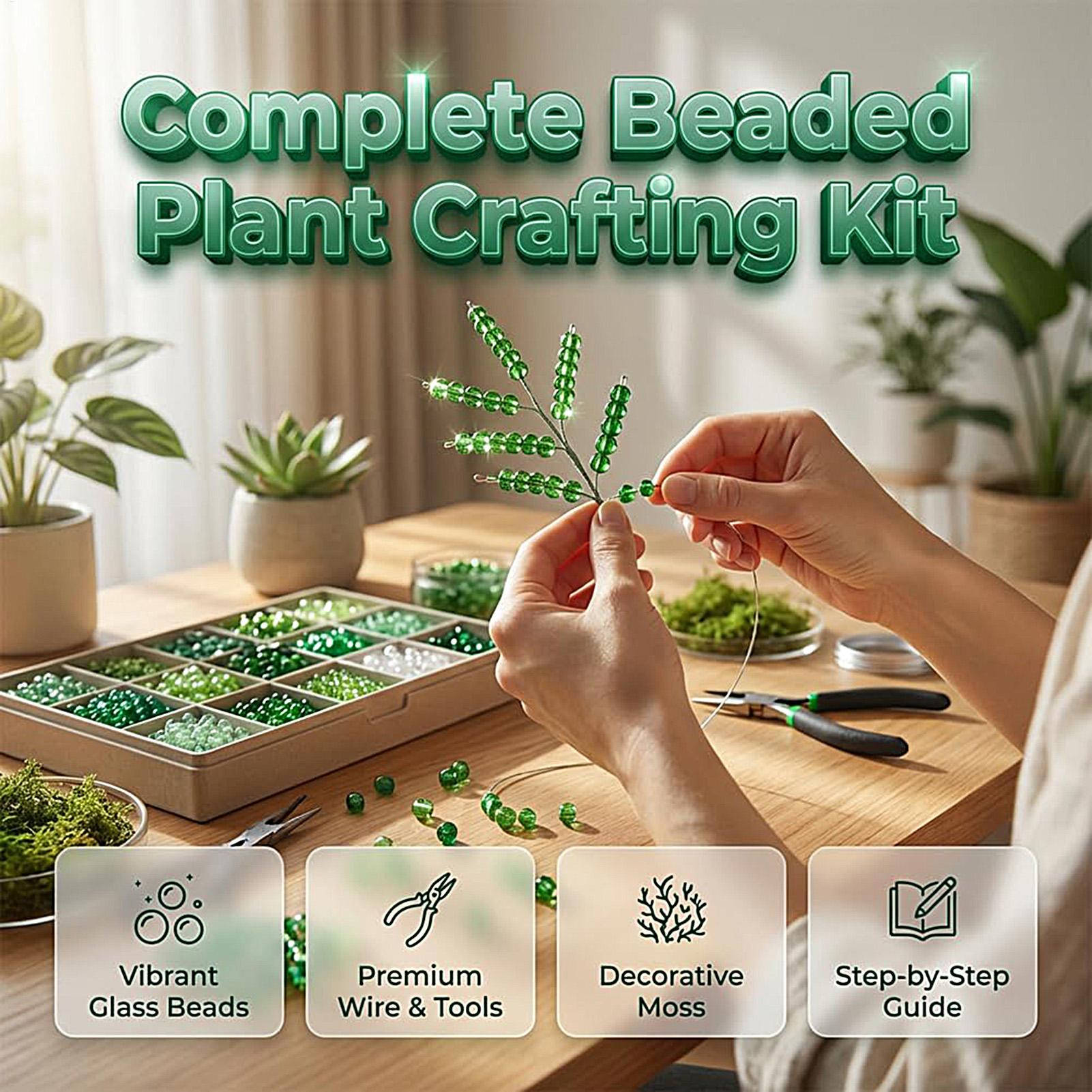 5500 Pcs Beaded Plant Kit Hand - Home Decor Scrap review and price