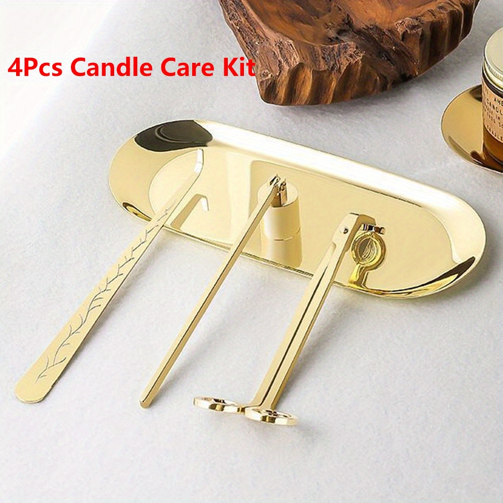 4pcs/set Luxury Candle Care Ki - Home Decor Manufacturers review and price
