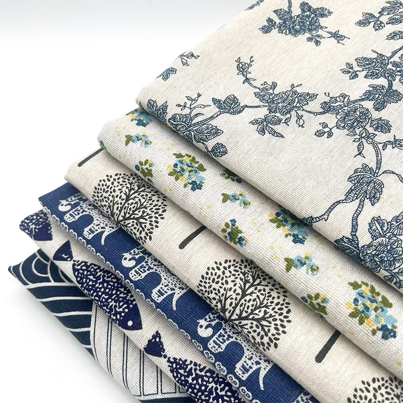 Retro Boho Floral Cotton Linen - Home Decor Fabric review and price