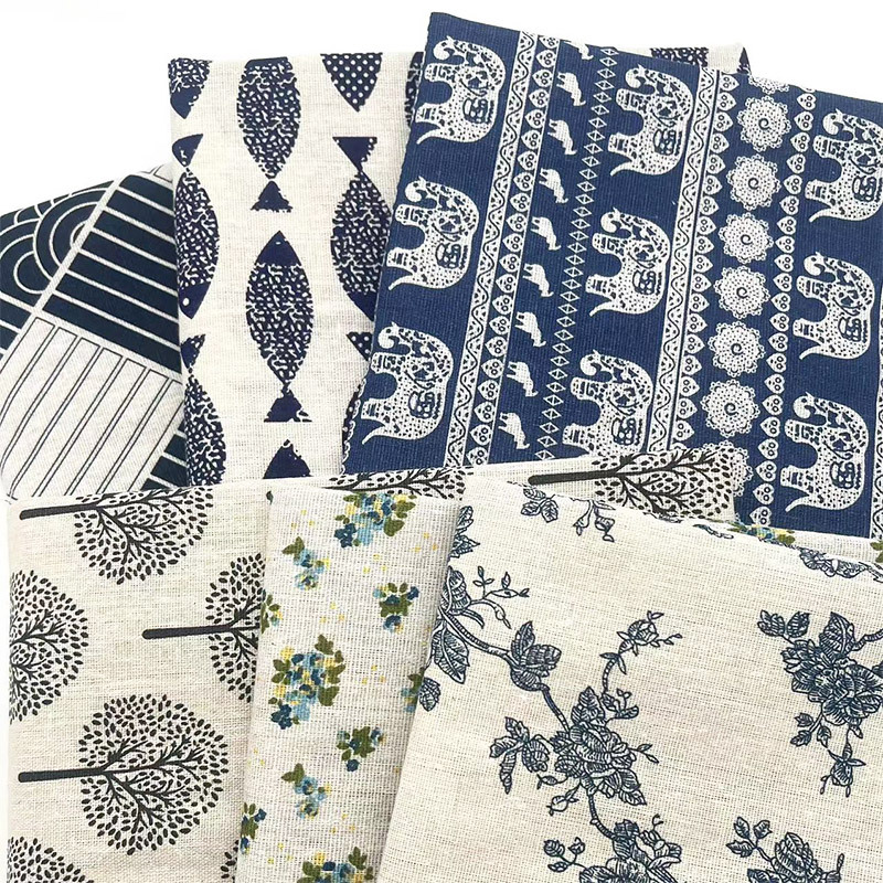 Retro Boho Floral Cotton Linen - Home Decor Fabric review and price
