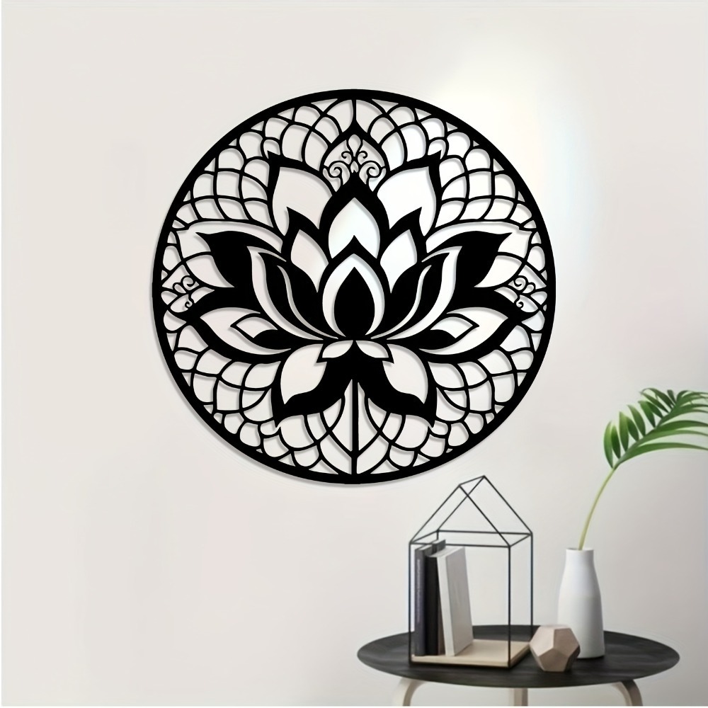 Lumiho Metal Wall Art Lotus Fl - Home Decor Wall Panels review and price