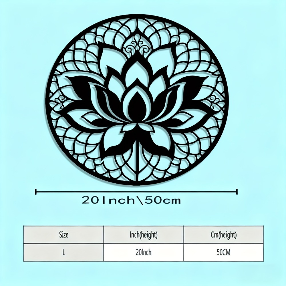 Lumiho Metal Wall Art Lotus Fl - Home Decor Wall Panels review and price