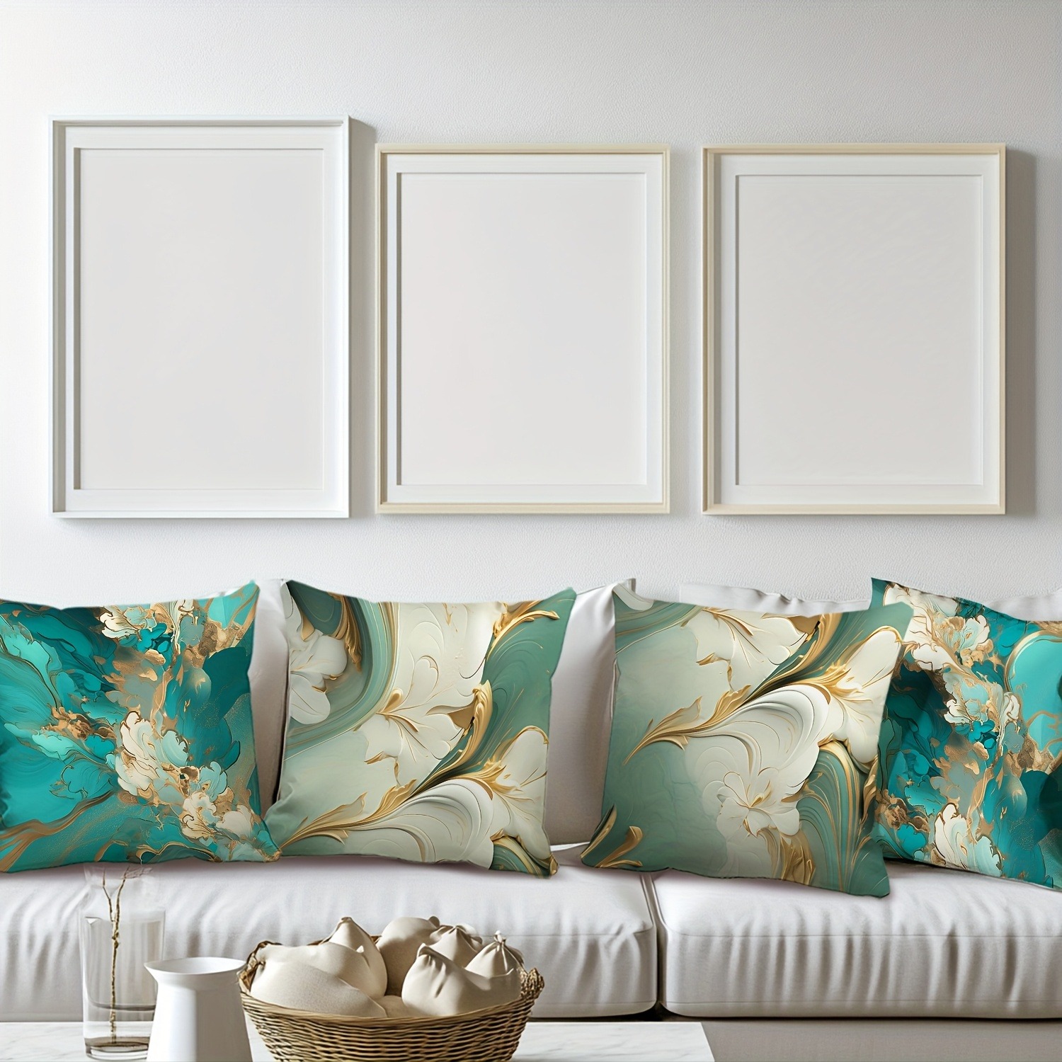 Blue and White 3D Floral Pearl - Home Decor Fabric review and price