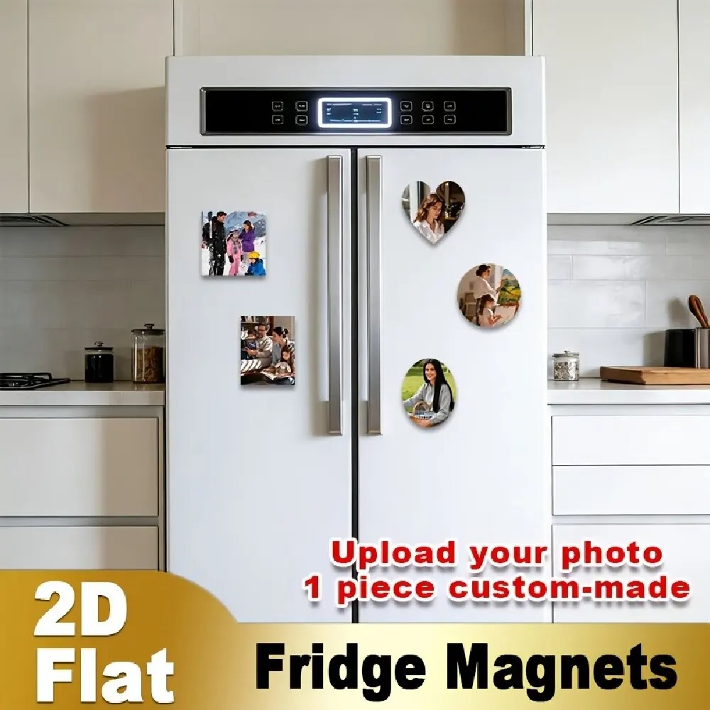 Custom Photo Fridge Magnet 2D  - Home Decor Kolkata review and price