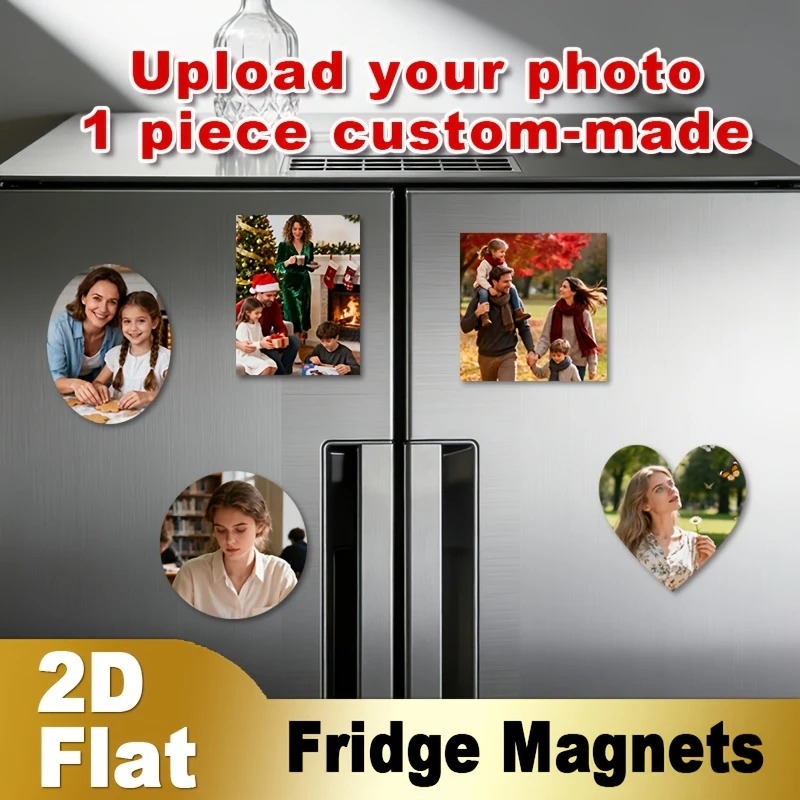 Custom Photo Fridge Magnet 2D  - Home Decor Kolkata review and price