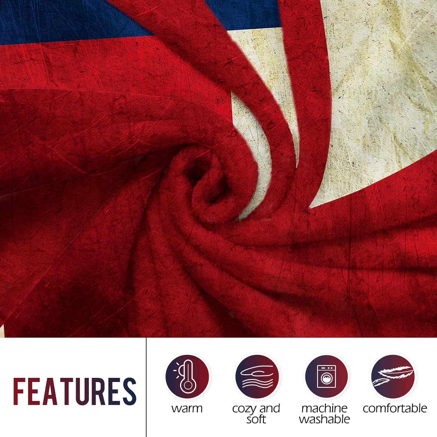 Levens Texas Flag Throw Blanke - Home Decor Sofa review and price