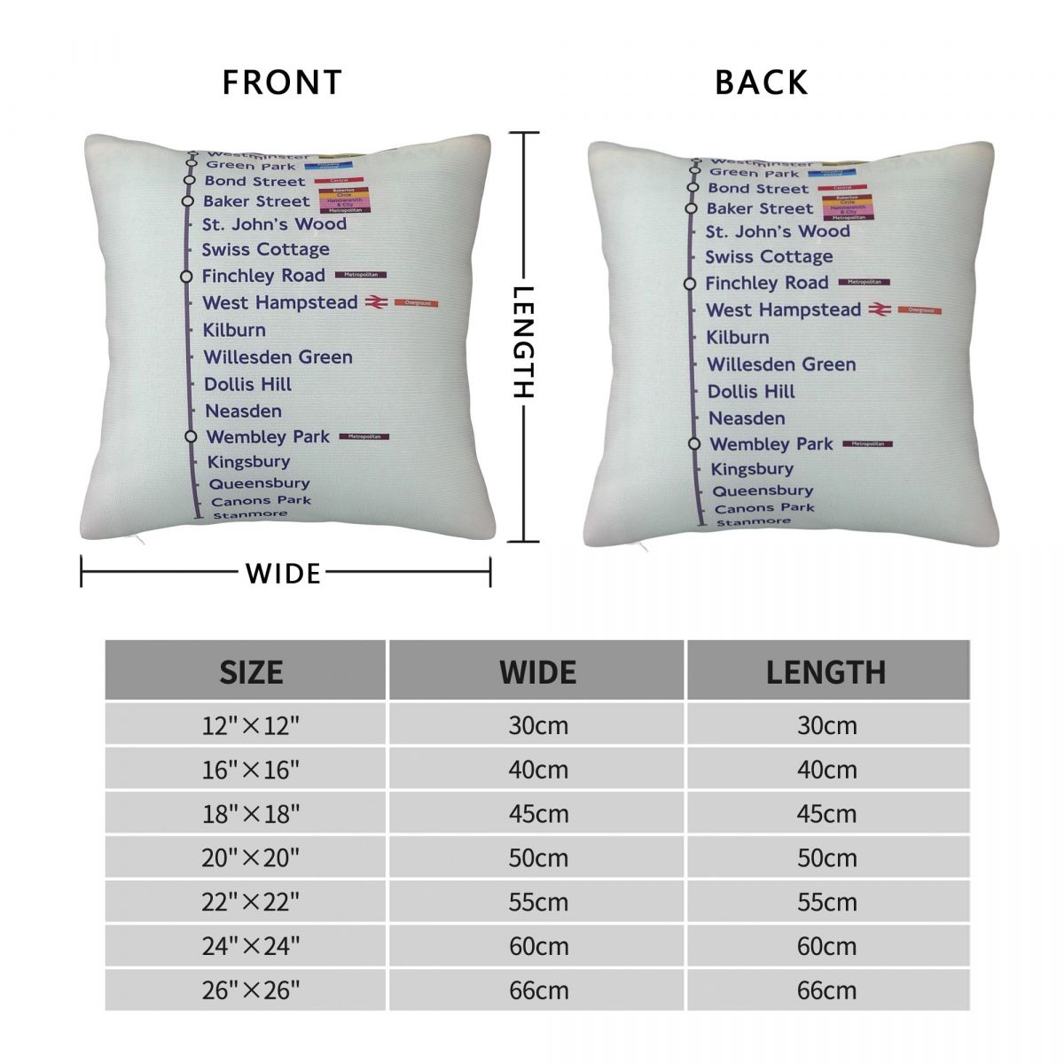 London Jubilee Line Westbound  - Home Decor London review and price