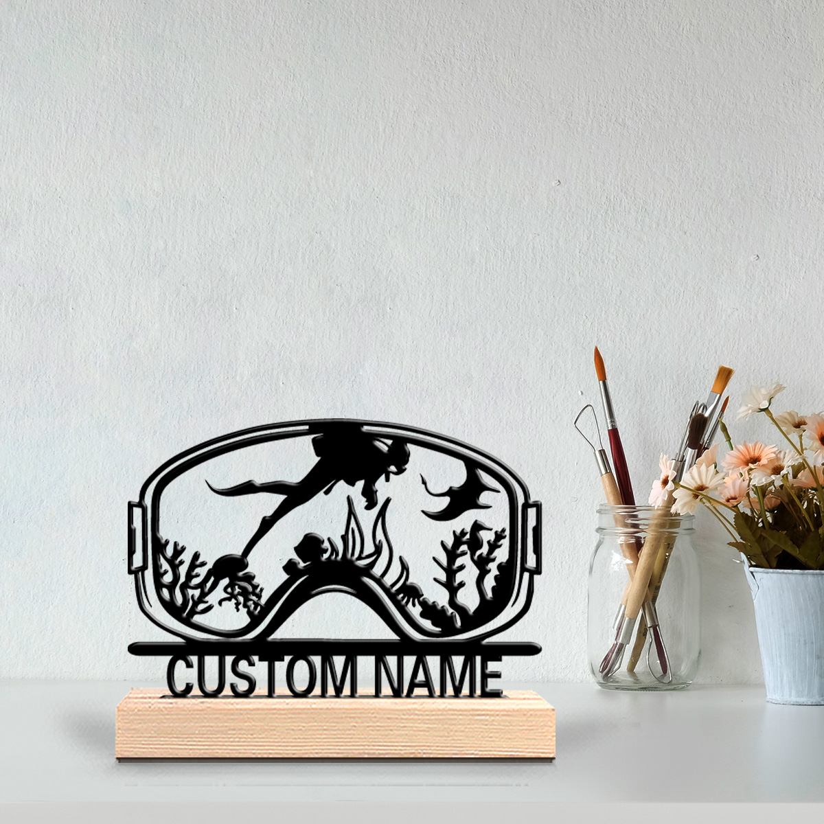 1pc Cute Personalized Custom D - Home Decor Kolkata review and price