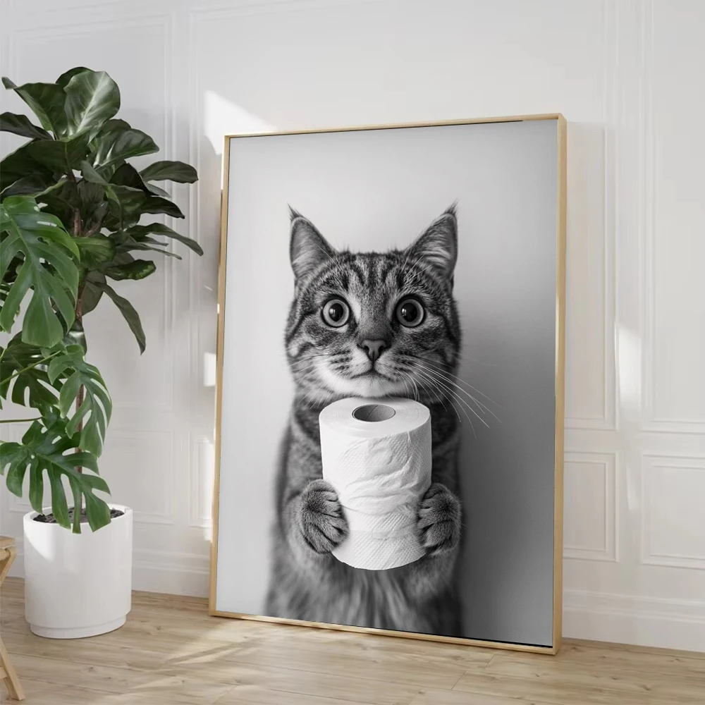 Highland Cow Otter Cat  Raccoo - Home Decor Scrap review and price