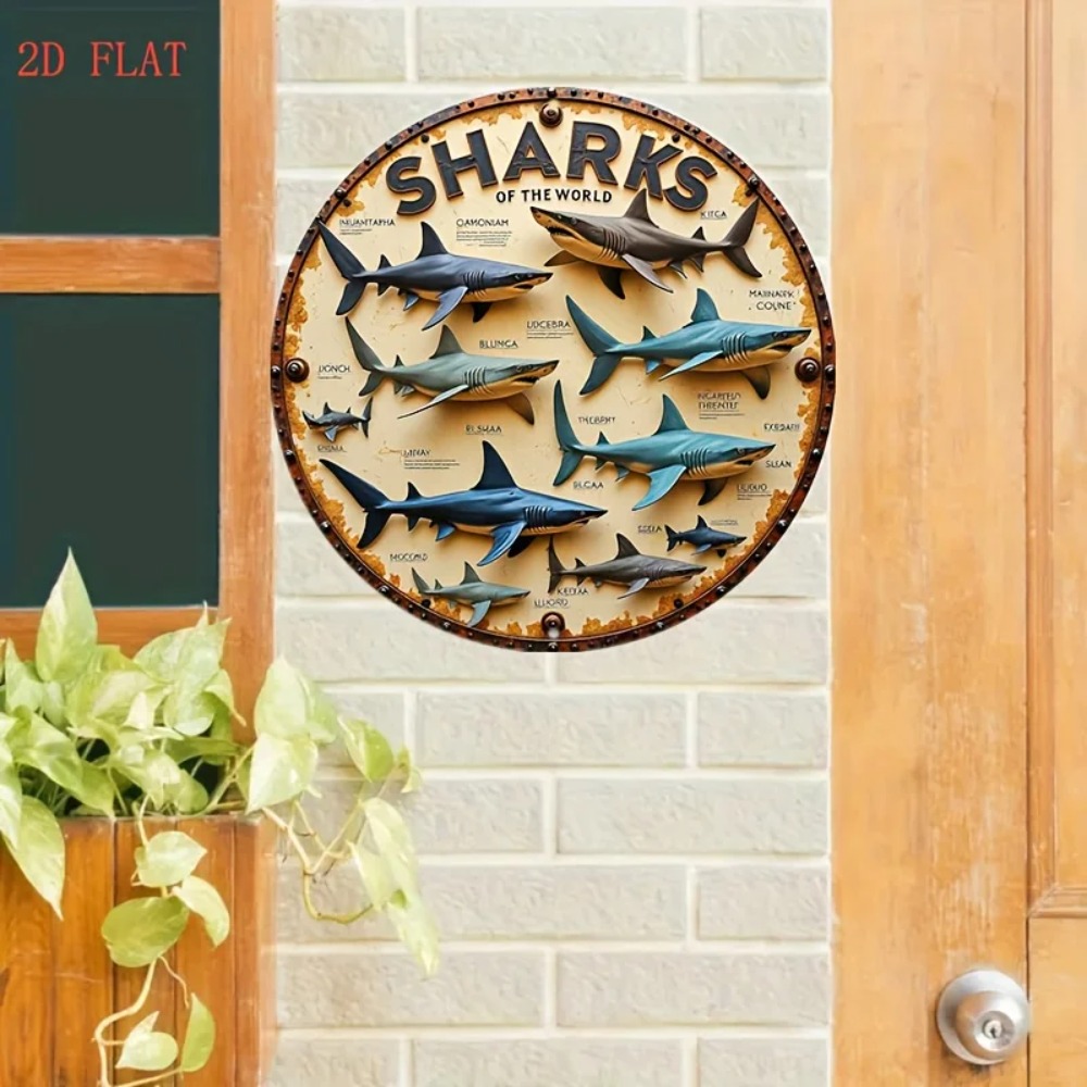 Shark Brand Aluminum Metal Wal - Home Decor Brand review and price