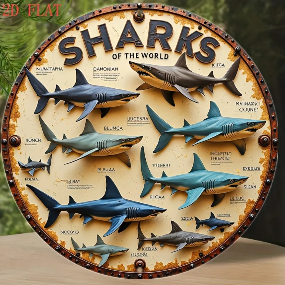 Shark Brand Aluminum Metal Wal - Home Decor Brand review and price