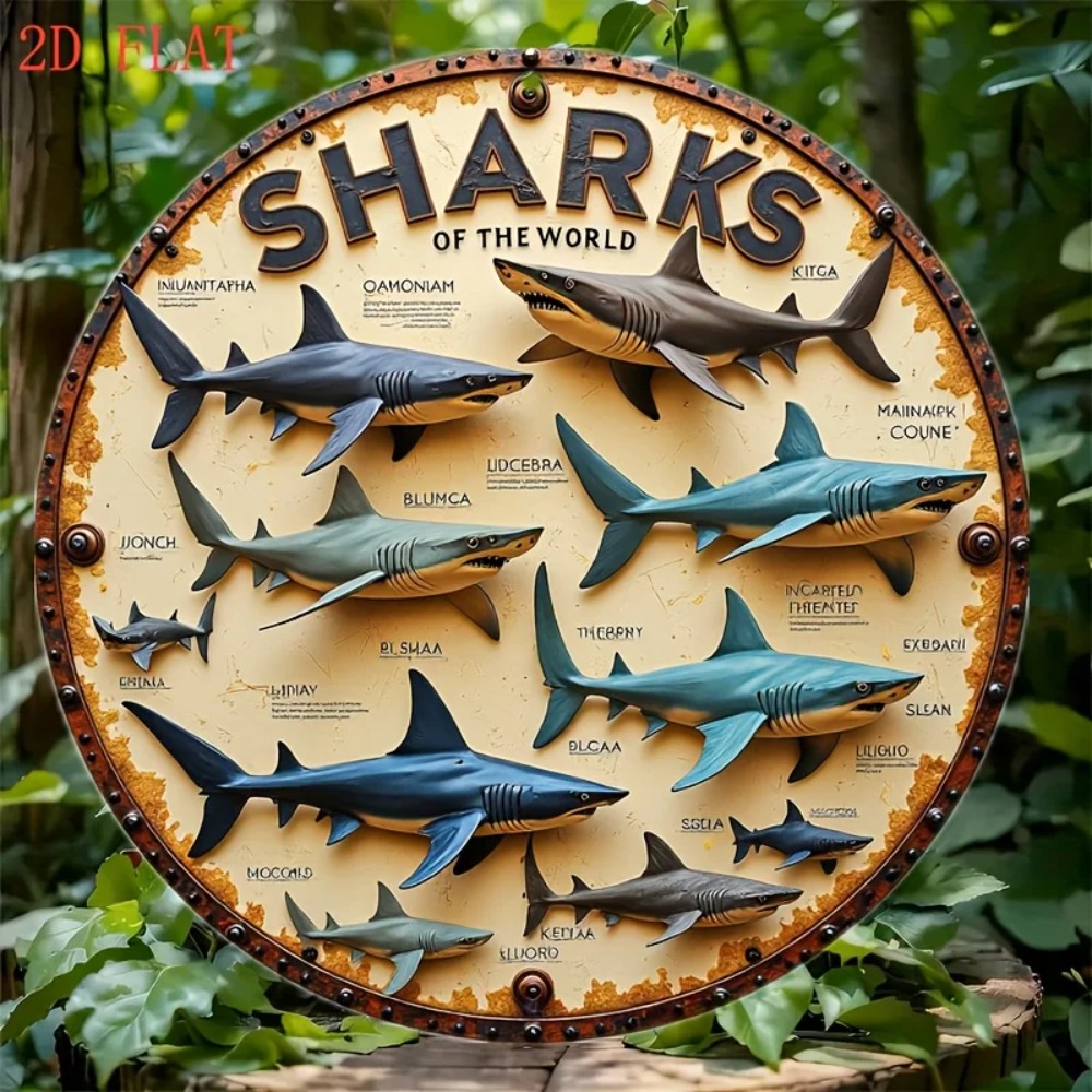 Shark Brand Aluminum Metal Wal - Home Decor Brand review and price