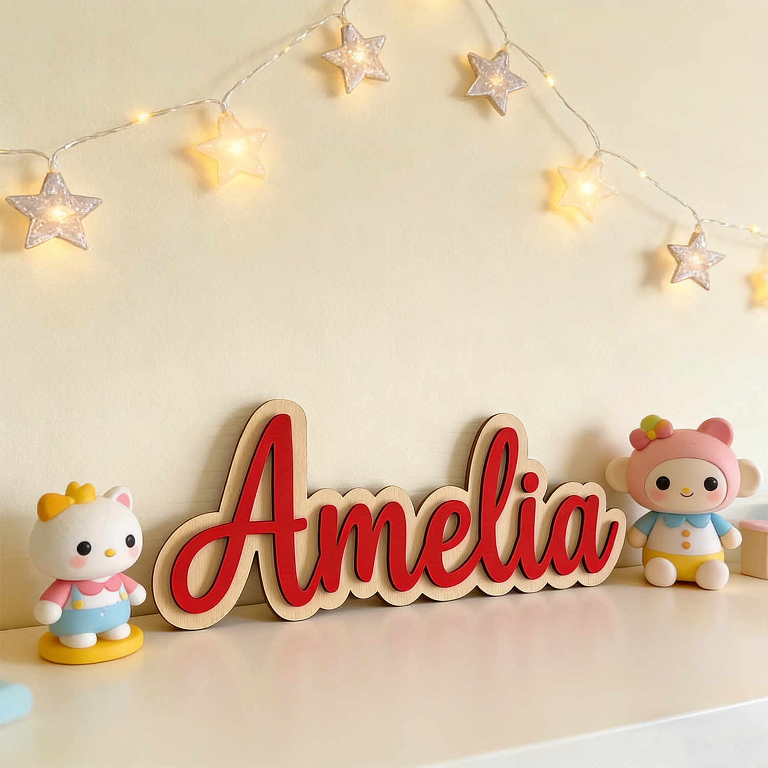1pc Customized Double-layer Wo - Home Decor Brand review and price