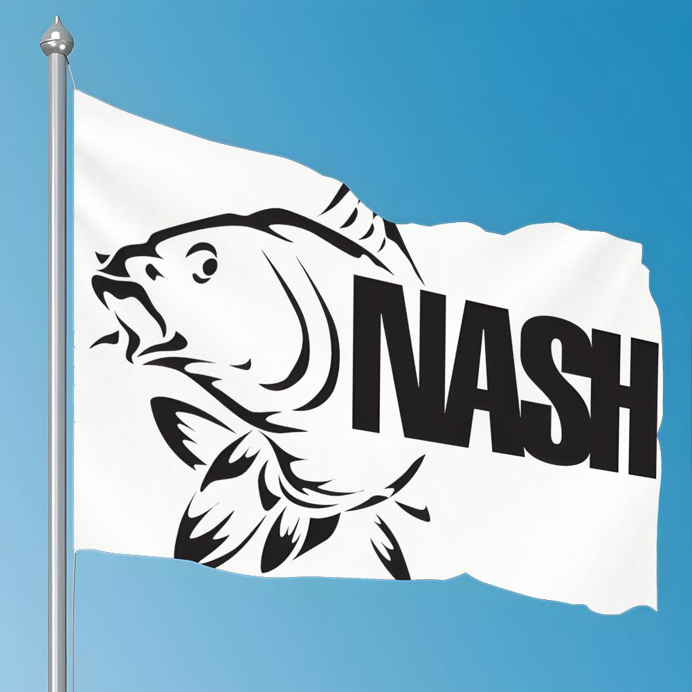 N-Nash Fishing Logo Flags Indo - Home Decor Logo review and price