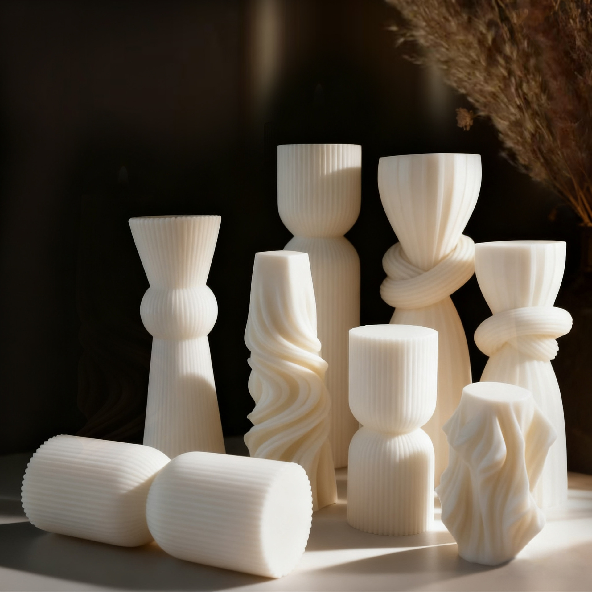 Nordic Minimalist White Scente - Home Decor Japandi review and price