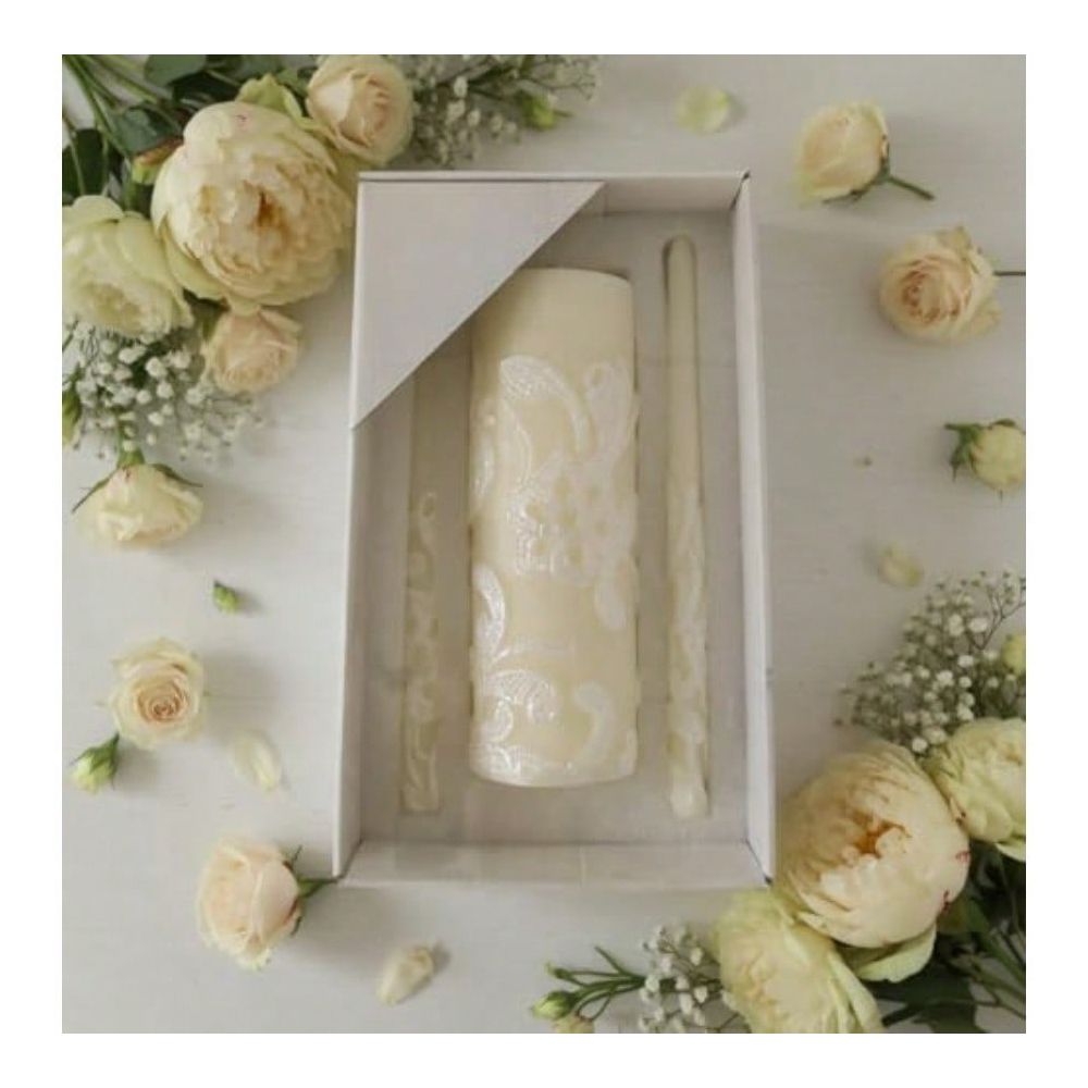 Inch High Cream Wedding Unity  - Home Decor Event review and price