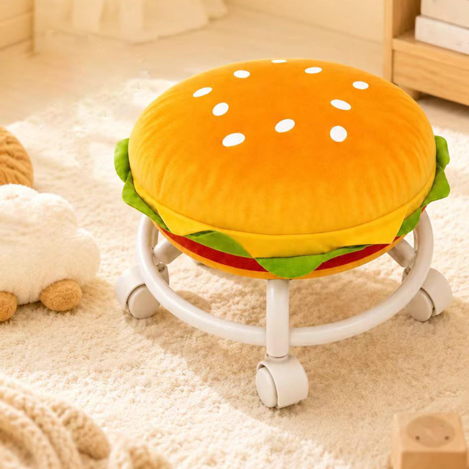 Stool With Wheels Soft Cute Co - Home Decor On Wheels review and price