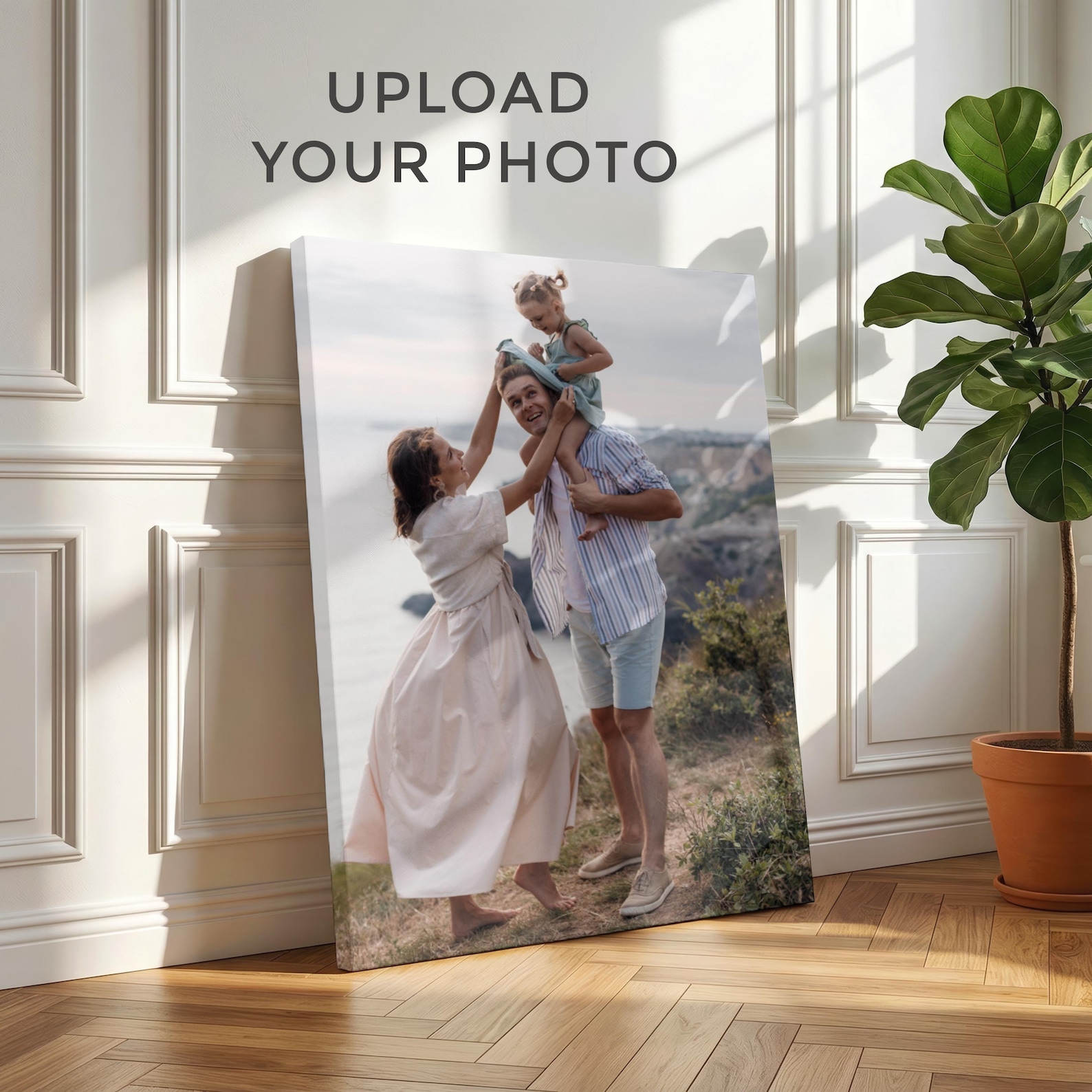 Personalized Photo Canvas, Cus - Home Decor Fabric review and price