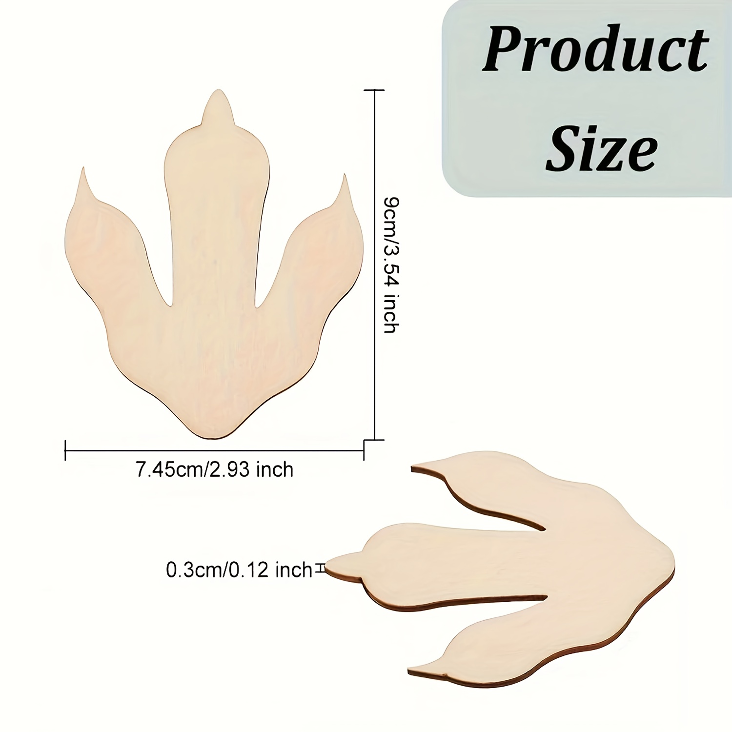 10/20 Pieces Wooden Dinosaur F - Home Decor Scrap review and price