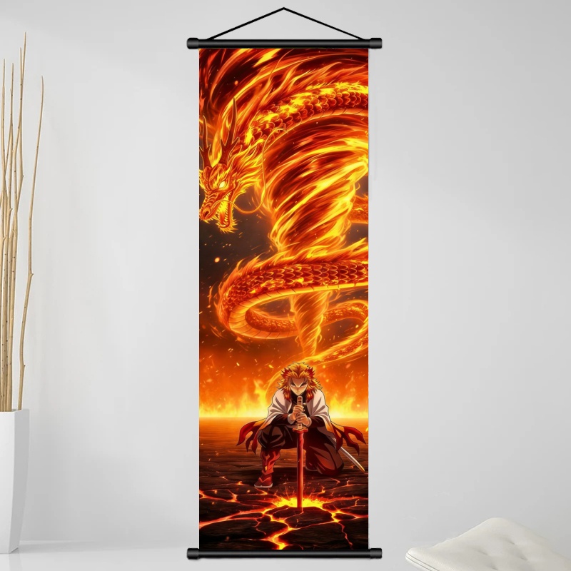 Demon Slayer Kyojuro Rengoku H - Home Decor Japanese review and price