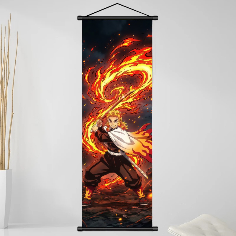 Demon Slayer Kyojuro Rengoku H - Home Decor Japanese review and price