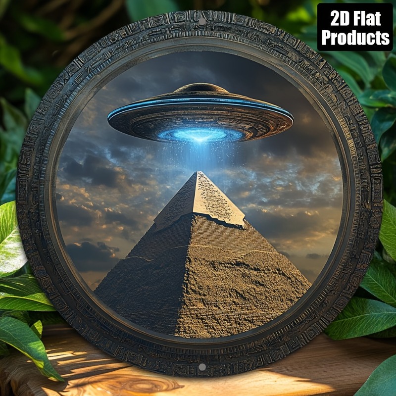 Pyramid UFO Theme Round Alumin - Home Decor Kolkata review and price