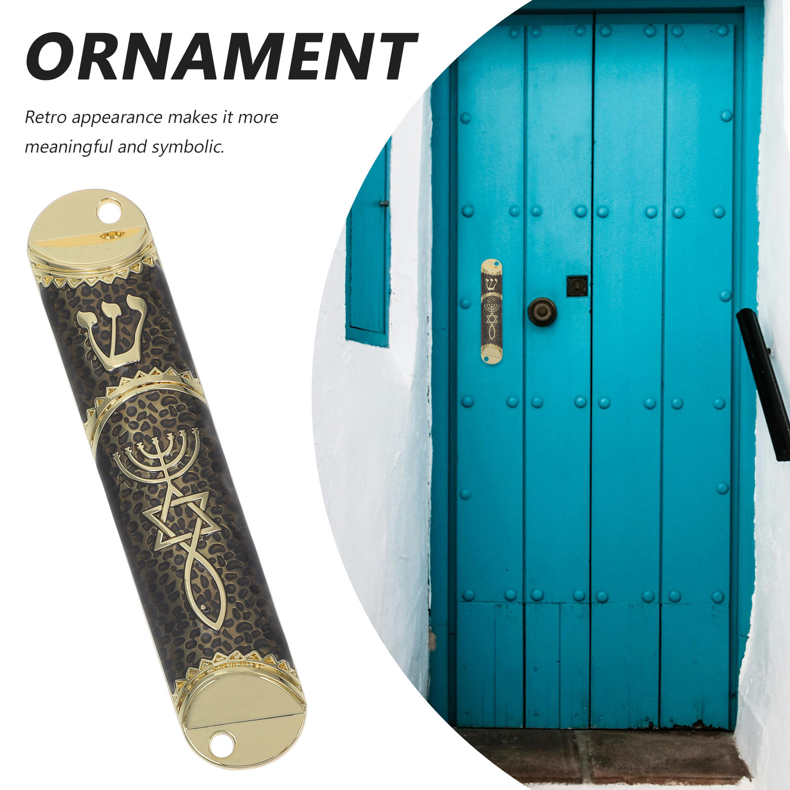 Religious Mezuzah Metal Door D - Home Decor Sofa review and price