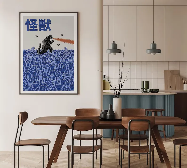 Japanese Contemporary Tokyo Ar - Home Decor Japandi review and price
