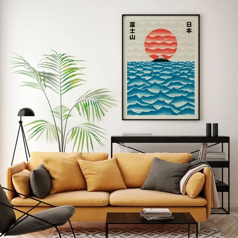 Japanese Contemporary Tokyo Ar - Home Decor Japandi review and price