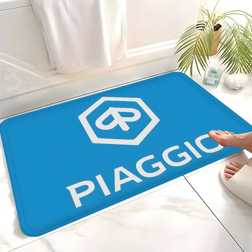 P-Piaggio Logo Floor Mat Recta - Home Decor Logo review and price